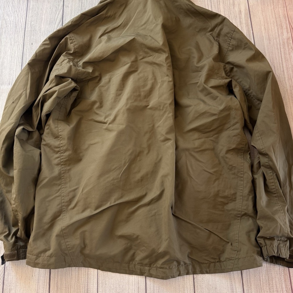 Patagonia Men's XL Olive Green Hooded H2No Rain Jacket Waterproof Hiking Shell - Picture 9 of 9